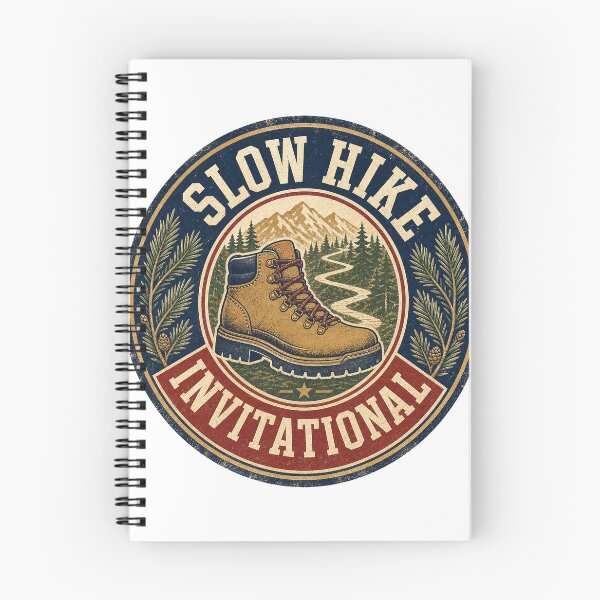 Artikelvorschau, Slow Hike Invitational Badge entworfen und verkauft von aihrgdesign.
