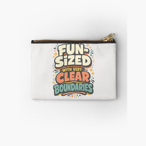 Item preview, Fun-Sized With Very Clear Boundaries – Funny Retro Quote designed and sold by inkoutninja.