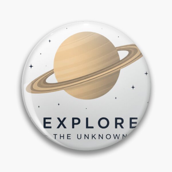 Item preview, Explore The Unknown Saturn Planet Space Astronomy T-Shirt Design designed and sold by redblink store.