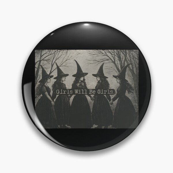 Item preview, Girls Will Be Girls Witch designed and sold by yobochart.