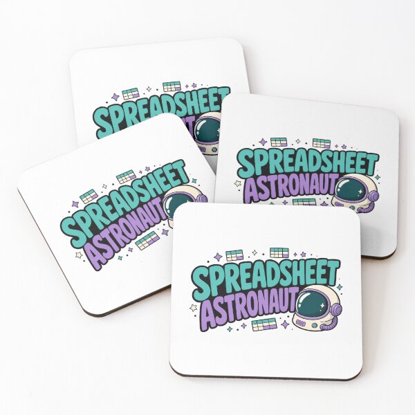 Item preview, Spreadsheet Astronaut Office Quote designed and sold by aihrgdesign.