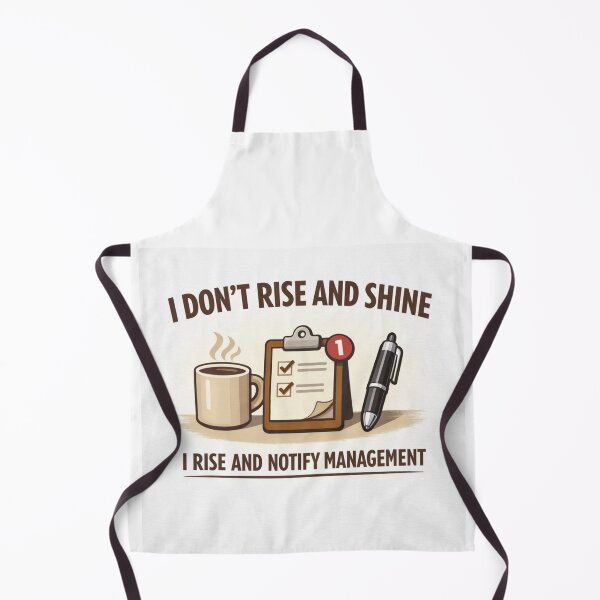 Item preview, Rise and Notify – Funny Workplace Coffee Design designed and sold by Faithwave Hope & Haven.