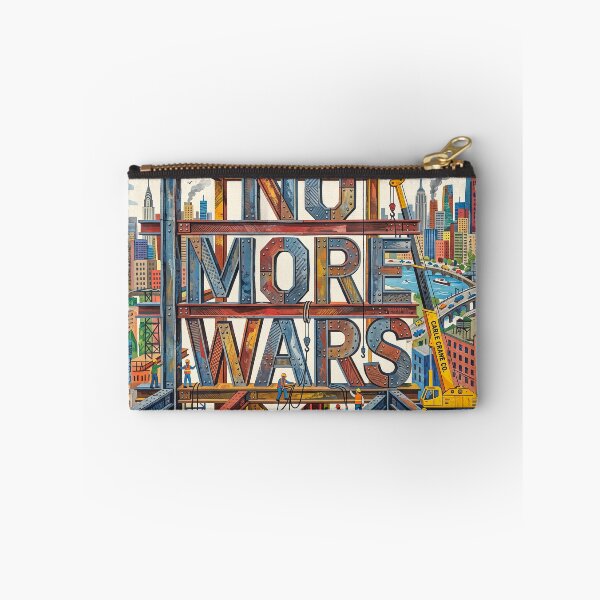 Item preview, No More Wars Steel Beams Construction designed and sold by Home Decor Art.