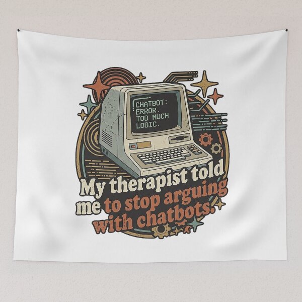 Item preview, Mi terapeuta me dijo que dejara de discutir con los chatbots. designed and sold by HomesMedia.ca.