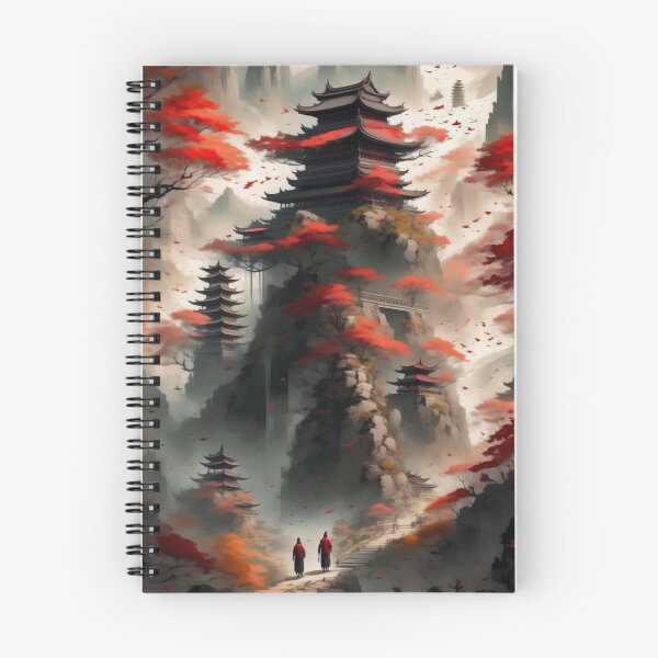 Item preview, Red Leaf Temple designed and sold by Showstroopart Christian Velazquez.