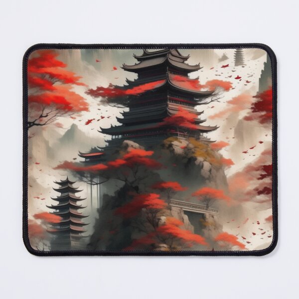 Item preview, Red Leaf Temple designed and sold by Showstroopart Christian Velazquez.