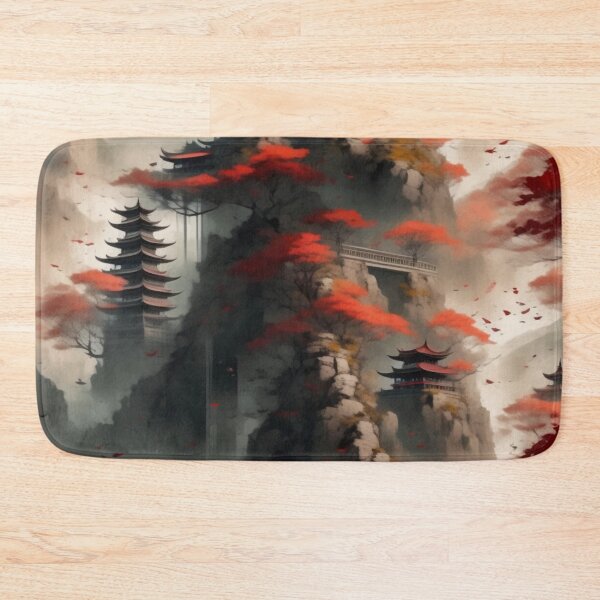 Item preview, Red Leaf Temple designed and sold by Showstroopart Christian Velazquez.