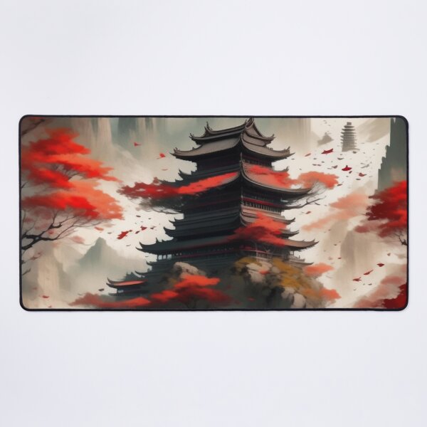 Item preview, Red Leaf Temple designed and sold by Showstroopart Christian Velazquez.