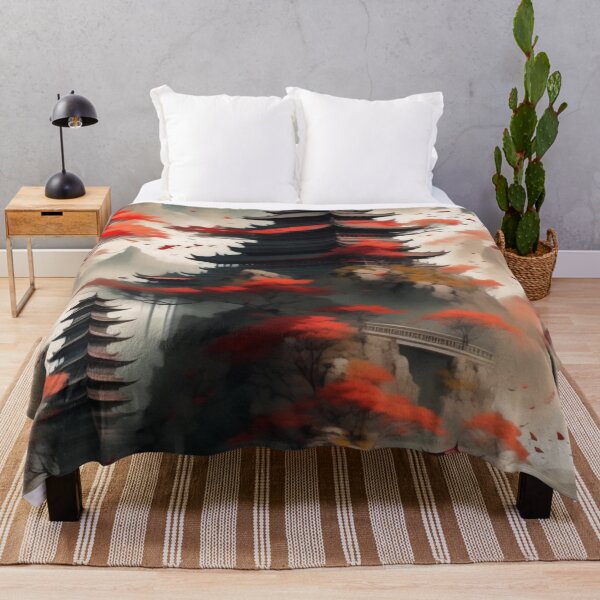Item preview, Red Leaf Temple designed and sold by Showstroopart Christian Velazquez.