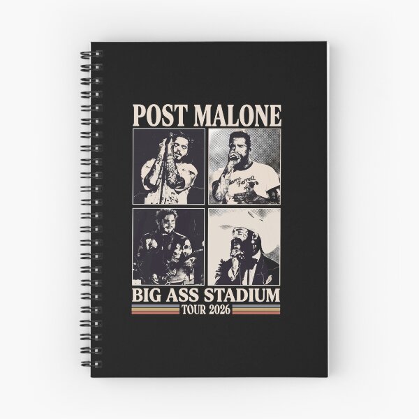 Item preview, Malone Big Ass Stadium Tour Vintage Concert Collage 2026 designed and sold by ajifujpost.