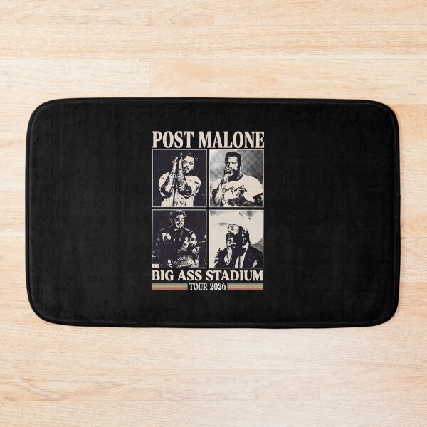Item preview, Malone Big Ass Stadium Tour Vintage Concert Collage 2026 designed and sold by ajifujpost.