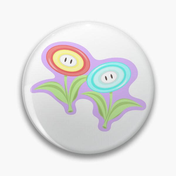 Item preview, Super Mario Fire and Ice Flowers designed and sold by DesignsbyLyd.