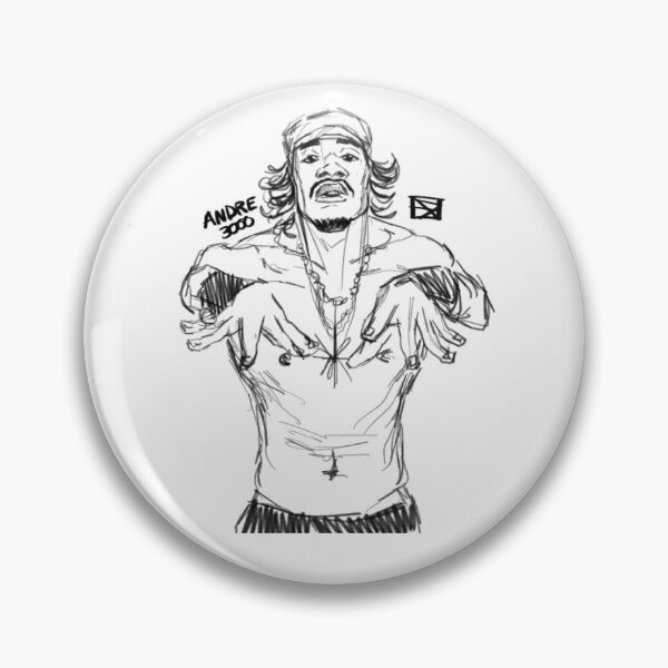 Item preview, Andre 3000 Outkast Rapper Design designed and sold by lenandink.