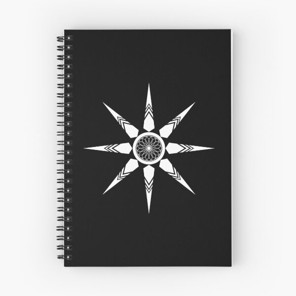Item preview, White Regal Sun Emblem (Black Background) designed and sold by TJF Arts.