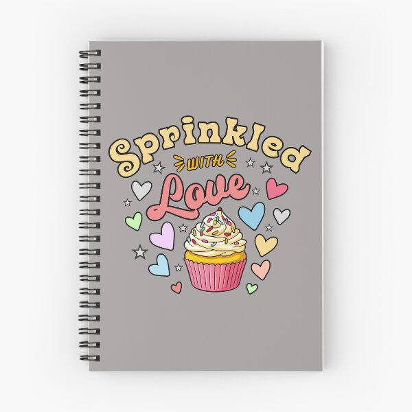 Item preview, Sprinkled with Love - Cupcake & Hearts designed and sold by Shedronpanda.