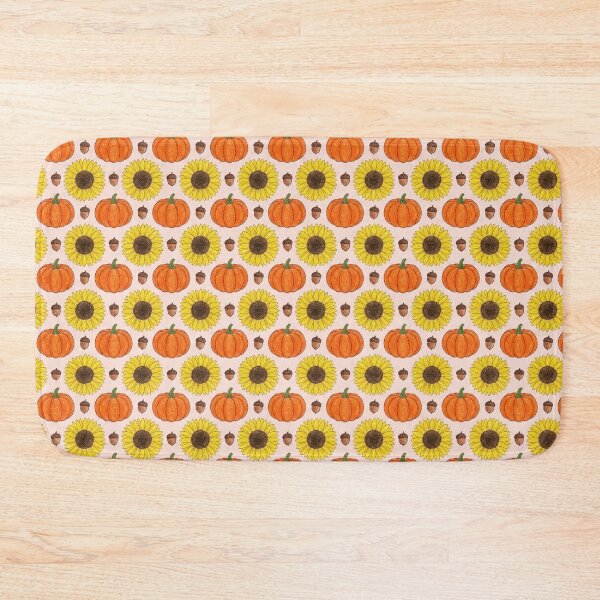 Item preview, Pumpkins and Sunflowers Pattern designed and sold by Vibedessie.