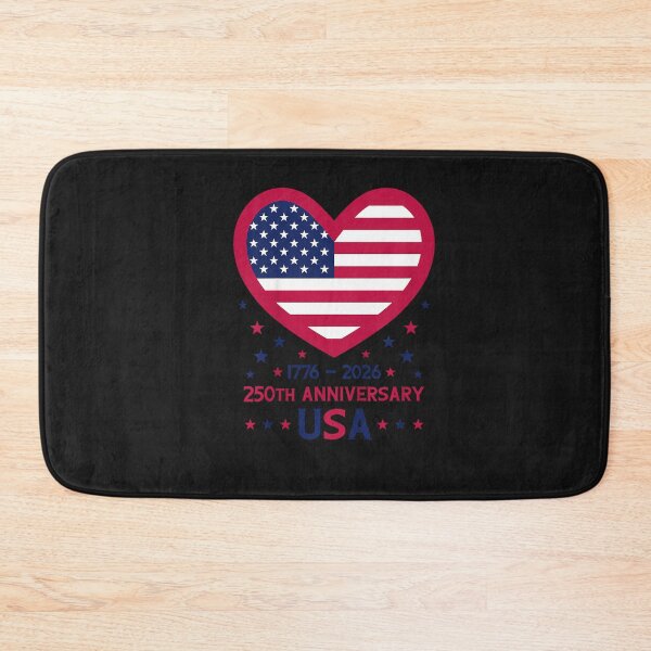 Item preview, 250th Anniversary USA Heart American Flag 250 Years America designed and sold by FrankIsabel.