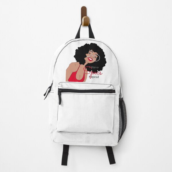 Item preview, Cute Black Girl with Glasses Illustration | Curly Afro | Nerdy Chic Melanin Art | Sticker, Phone Case & Canvas Print designed and sold by MsGoldenCreates.