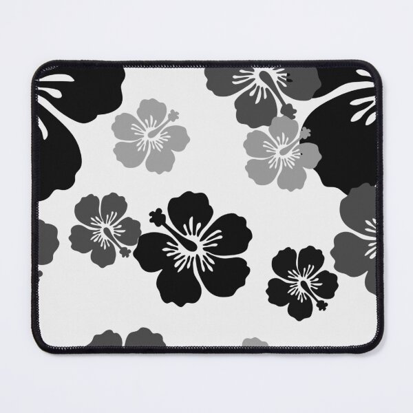 Item preview, Black and White hibiscus pattern by RKTOPIC  designed and sold by RKTopic.
