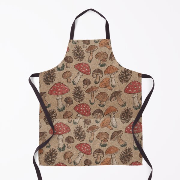 Item preview, Patterned Mushrooms and Pine Cones designed and sold by Vibedessie.