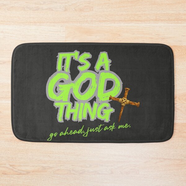 Item preview, It's a GOD thing - lime designed and sold by Cane & Abel Creations ..