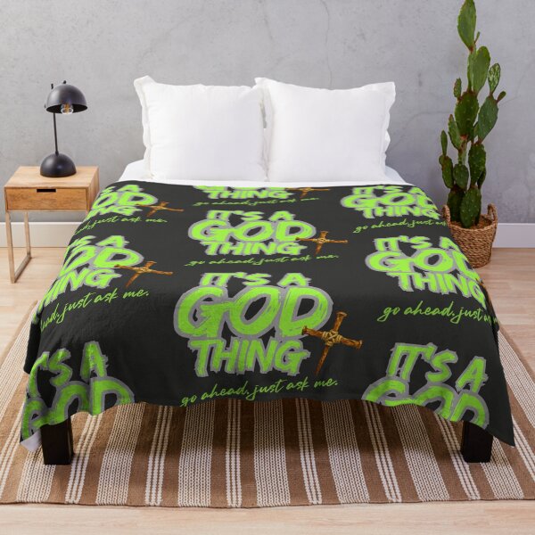 Item preview, It's a GOD thing - lime designed and sold by Cane & Abel Creations ..
