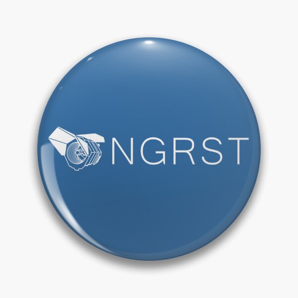 Item preview, NGRST Nancy Grace Roman Space Telescope Minimalist Logo designed and sold by KiwiRider.