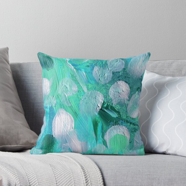 Item preview, Sea Foam Green And Cream Modern Abstract Watercolor designed and sold by DEC02.