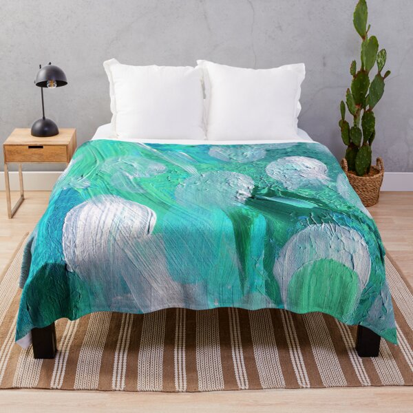 Item preview, Sea Foam Green And Cream Modern Abstract Watercolor designed and sold by DEC02.