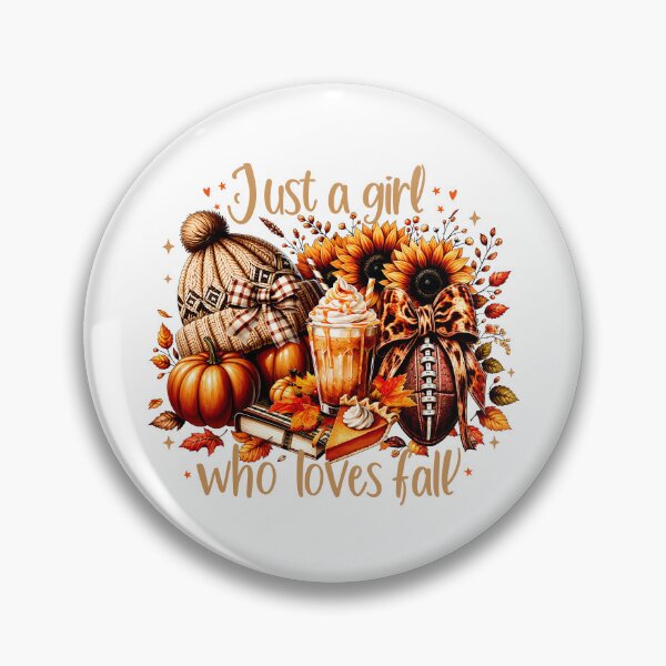 Item preview, Just A Girl Who Loves Fall designed and sold by ElizabethMorri2.