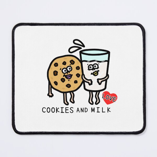 Item preview, Cute I LOVE COOKIES AND MILK designed and sold by kanaehonkawa.