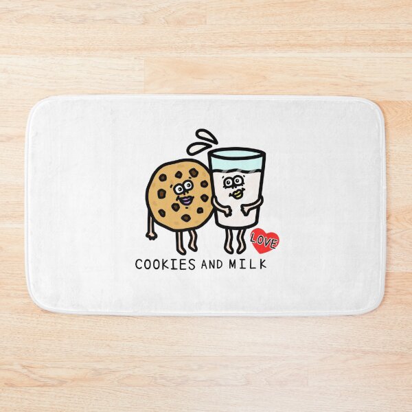Item preview, Cute I LOVE COOKIES AND MILK designed and sold by kanaehonkawa.