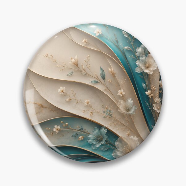 Item preview, Teal Blossom Elegance designed and sold by Bellassi.