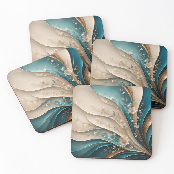 Item preview, Teal Blossom Elegance designed and sold by Bellassi.
