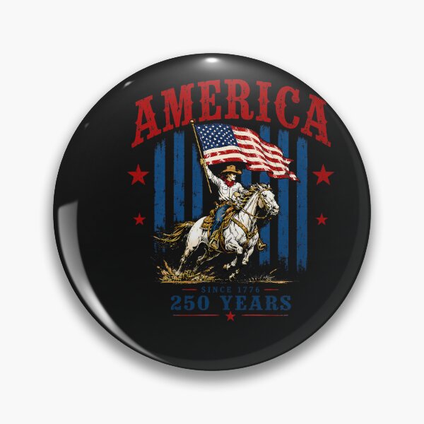 Item preview, America 250th Anniversary Western Patriotic 4th of July designed and sold by FrankIsabel.