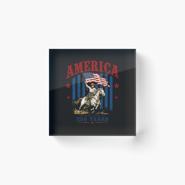 Item preview, America 250th Anniversary Western Patriotic 4th of July designed and sold by FrankIsabel.
