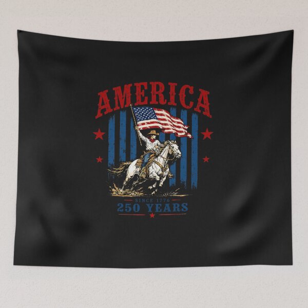Item preview, America 250th Anniversary Western Patriotic 4th of July designed and sold by FrankIsabel.