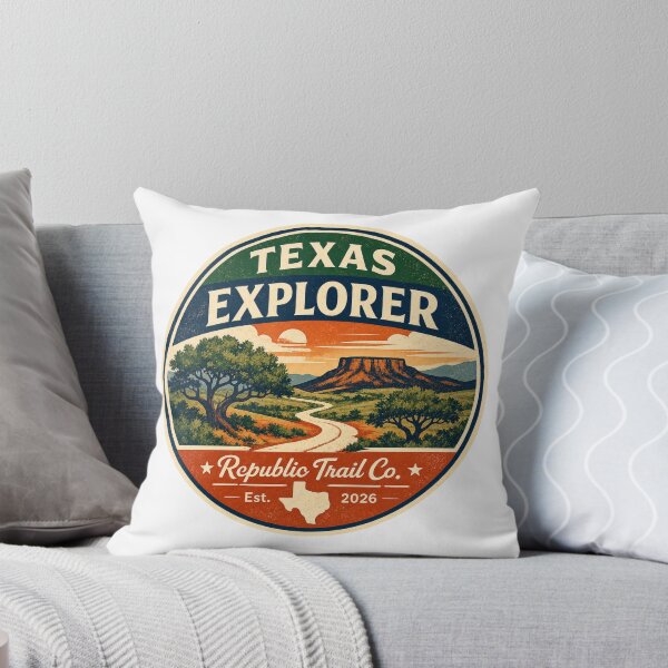 Item preview, Texas Explorer - Vintage Texas Roadtrip Graphic designed and sold by RepublicTrailCo.