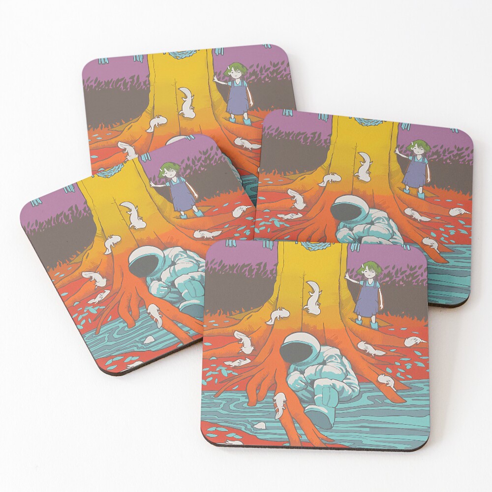 Item preview, Coasters (Set of 4) designed and sold by rayssarizzune.