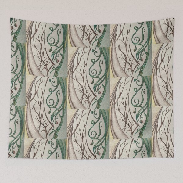 Item preview, "Brambles and rambles", drawing designed and sold by GiSilver.