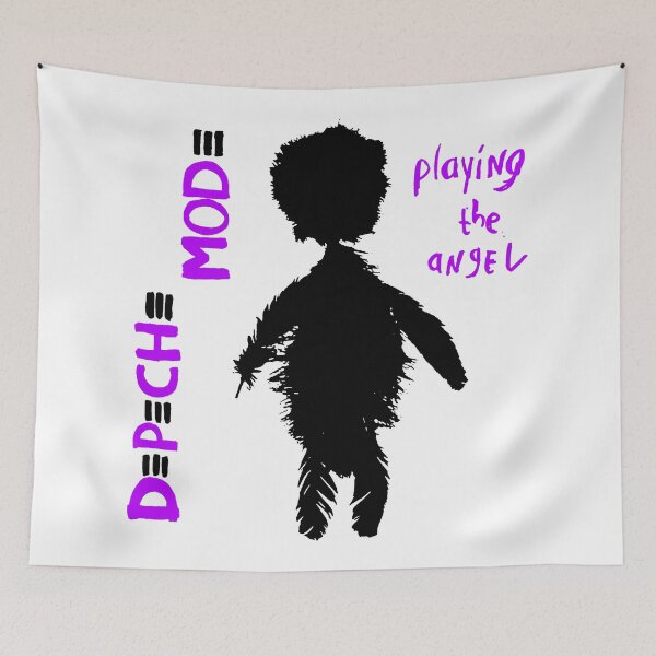 Item preview, Purple And Black Typography Post Punk designed and sold by DeadTired666.