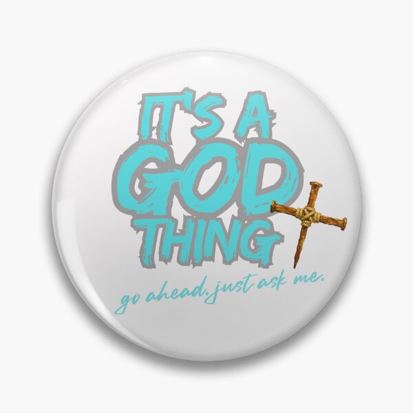 Item preview, It's a GOD thing - wintermint designed and sold by Cane & Abel Creations ..