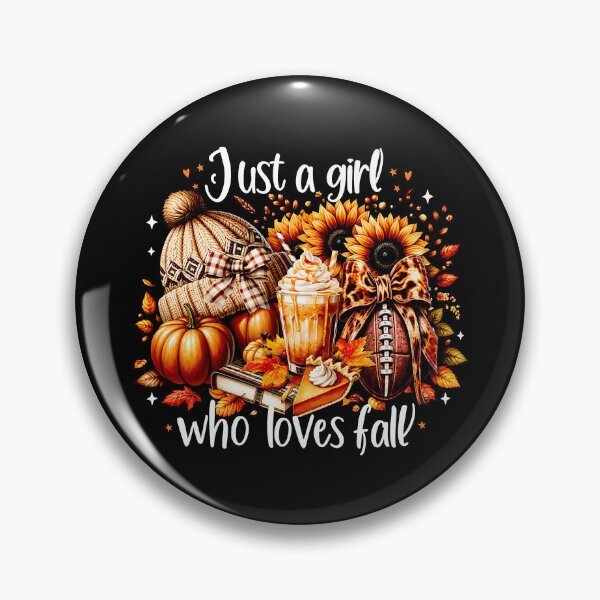 Item preview, Just A Girl Who Loves Fall designed and sold by ElizabethMorri2.