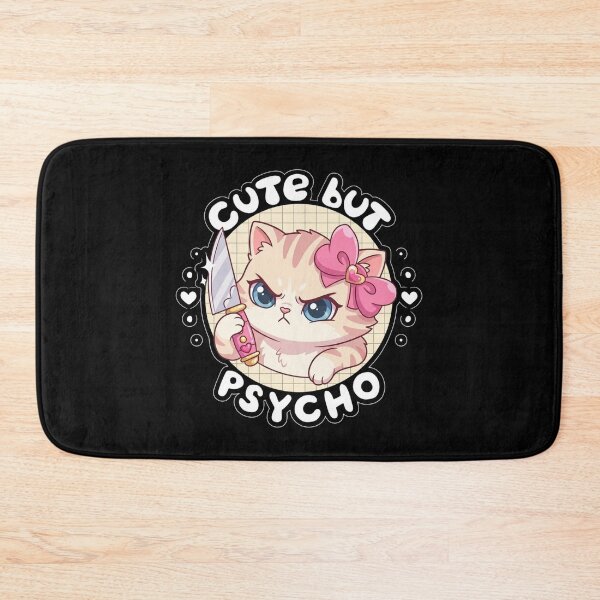 Item preview, Cute Psycho Cat designed and sold by HeyyItsNikki.