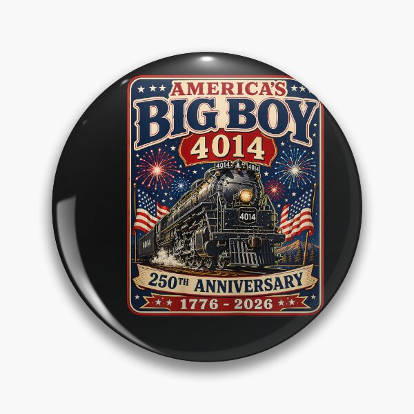 Item preview, 250th Anniversary USA Big Boy 4014 Train Vintage US Flag Tee designed and sold by FrankIsabel.