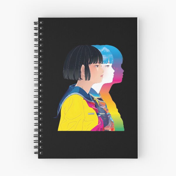 Item preview, Mitsume Manga Cyber Ritual Anime Vaporwave Silhouette designed and sold by ajifujpost.
