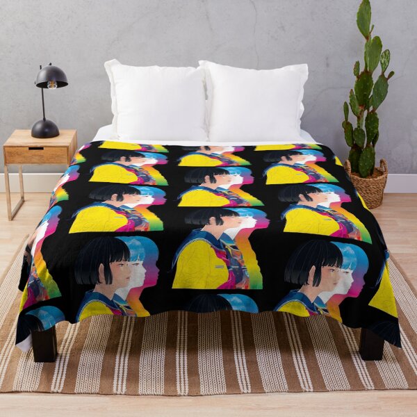 Item preview, Mitsume Manga Cyber Ritual Anime Vaporwave Silhouette designed and sold by ajifujpost.
