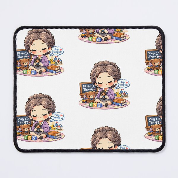 Item preview, Melanie Klein – Chibi Play Therapy Pioneer Sticker | Freudian Slip Co. designed and sold by Freudian Slip Co..