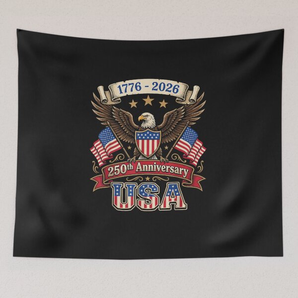 Item preview, 250th Anniversary USA Flag 250 Years American 4th of July_2 designed and sold by FrankIsabel.