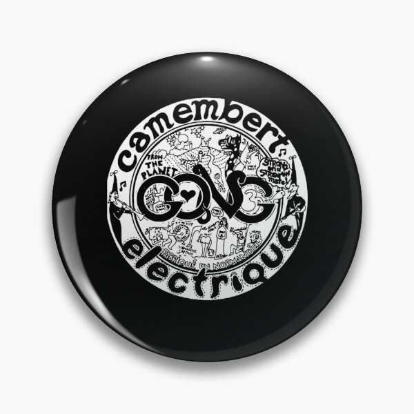 Item preview, Camembert Electrique Gong Band designed and sold by ArtOnCloth.